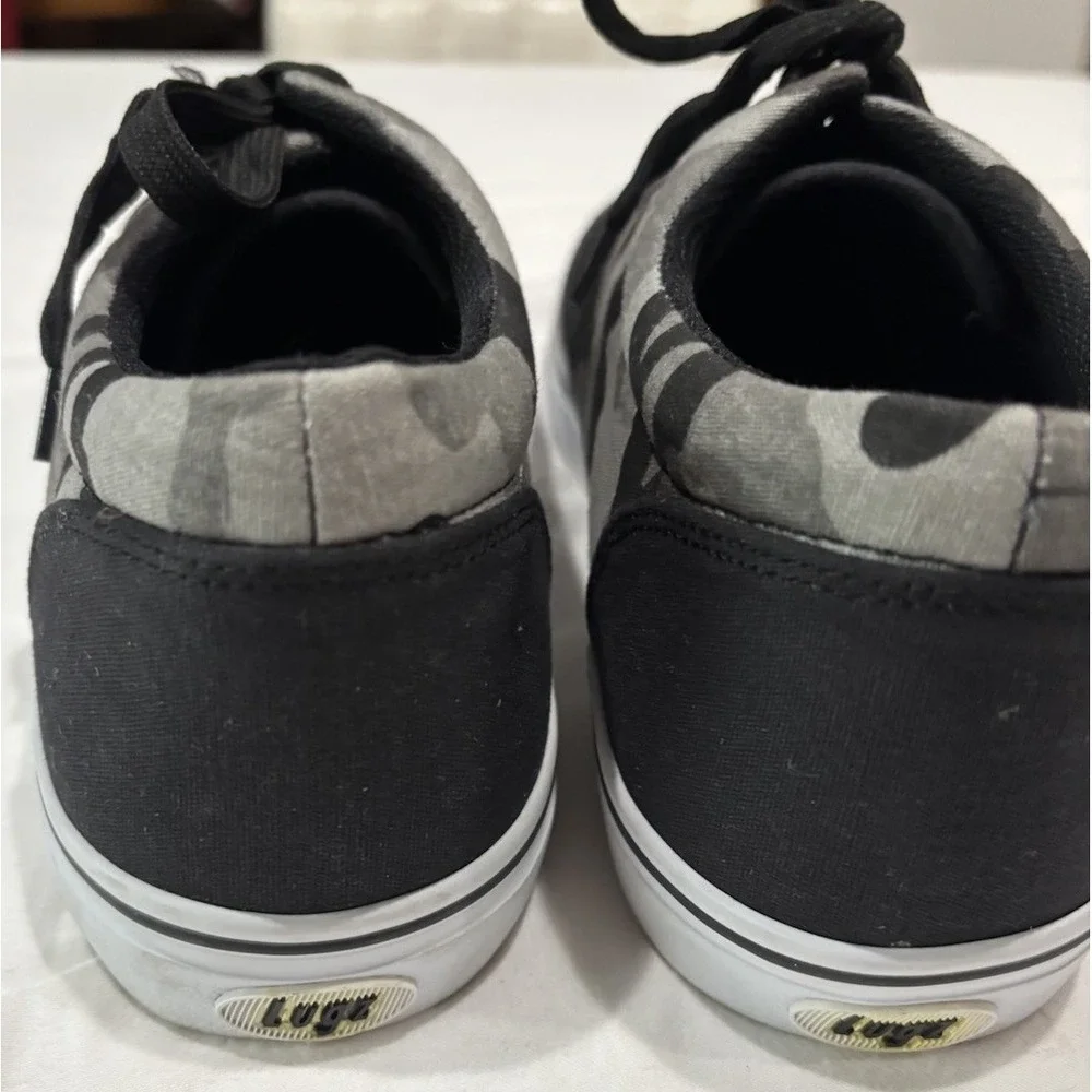 Lugz New Men's Burke Camo Lace Up Canvas Sneakers Size 11